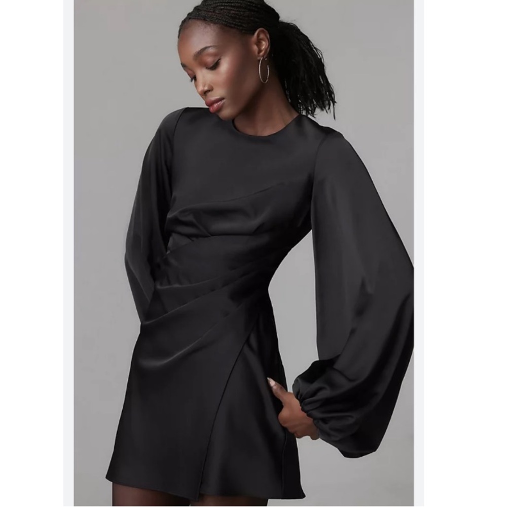 SIGNIFICANT OTHER LONG-SLEEVE CUTOUT MINI DRESS